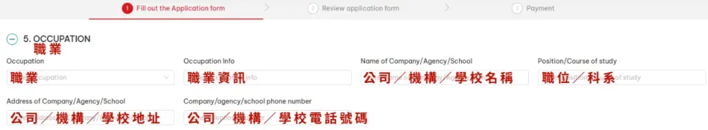 Vietnam e Visa Application Tutorial Step