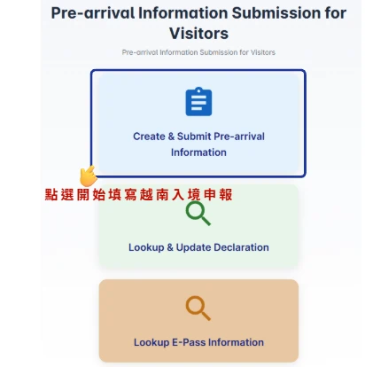 Detailed steps for obtaining a Vietnam entry card